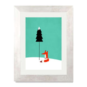 Acorn Curve Forest Wall Art Print — gallery image 46