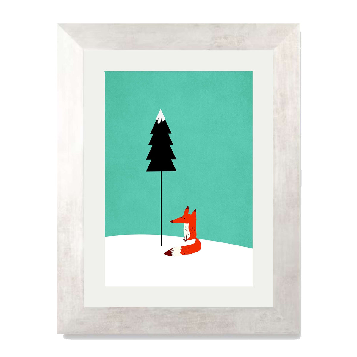 Acorn Curve Forest Wall Art Print — gallery image 46