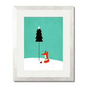 Acorn Curve Forest Wall Art Print — gallery image 20