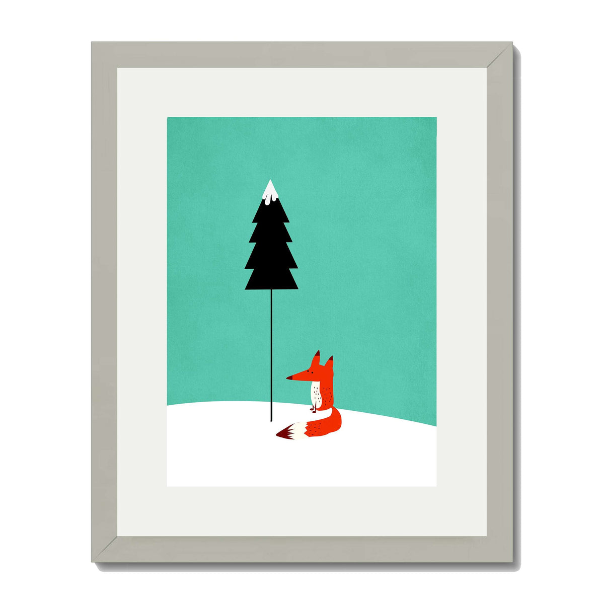 Acorn Curve Forest Wall Art Print — gallery image 60