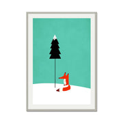 Acorn Curve Forest Wall Art Print — gallery image 62