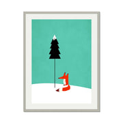 Acorn Curve Forest Wall Art Print — gallery image 61
