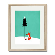 Acorn Curve Forest Wall Art Print — gallery image 63