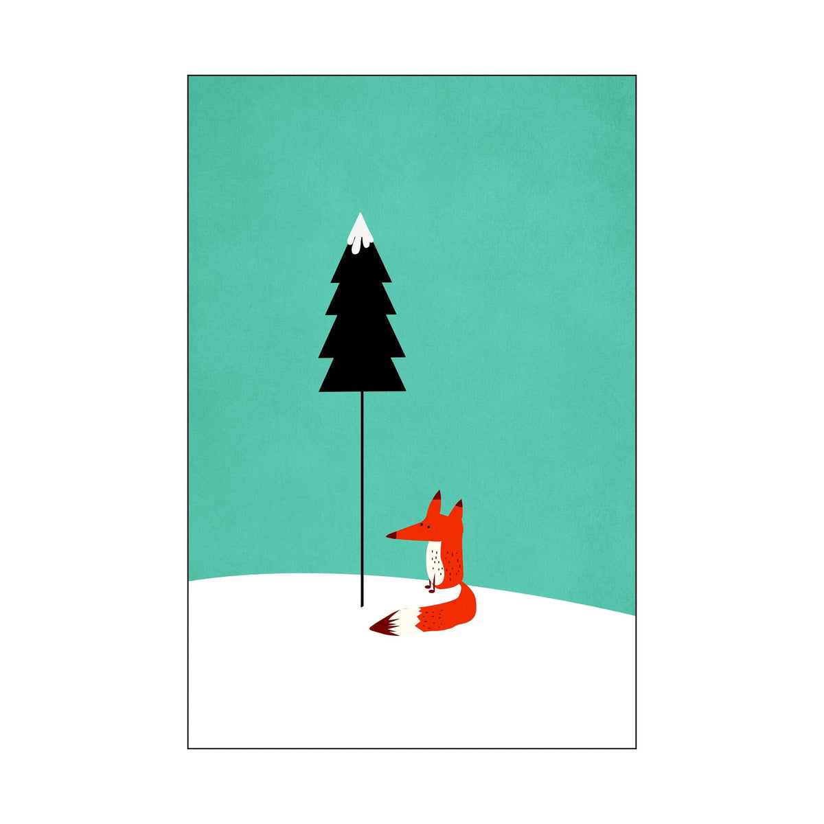 Acorn Curve Forest Wall Art Print — gallery image 66