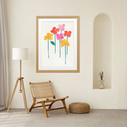 Eversley Curve Floral Wall Art Print — gallery image 11