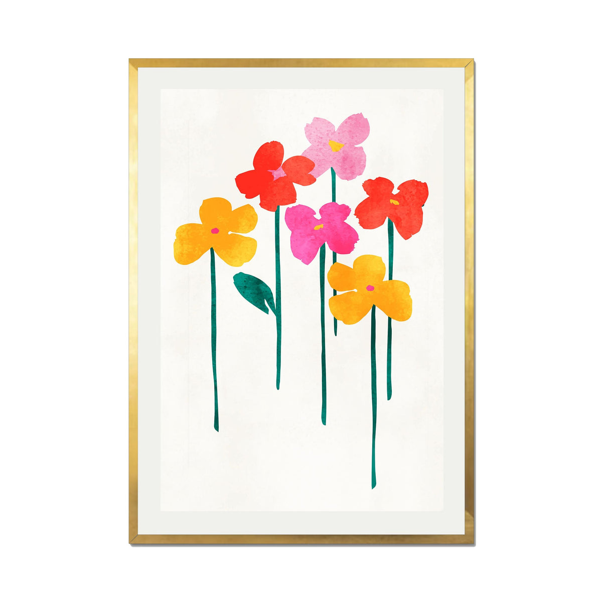 Eversley Curve Floral Wall Art Print — gallery image 43