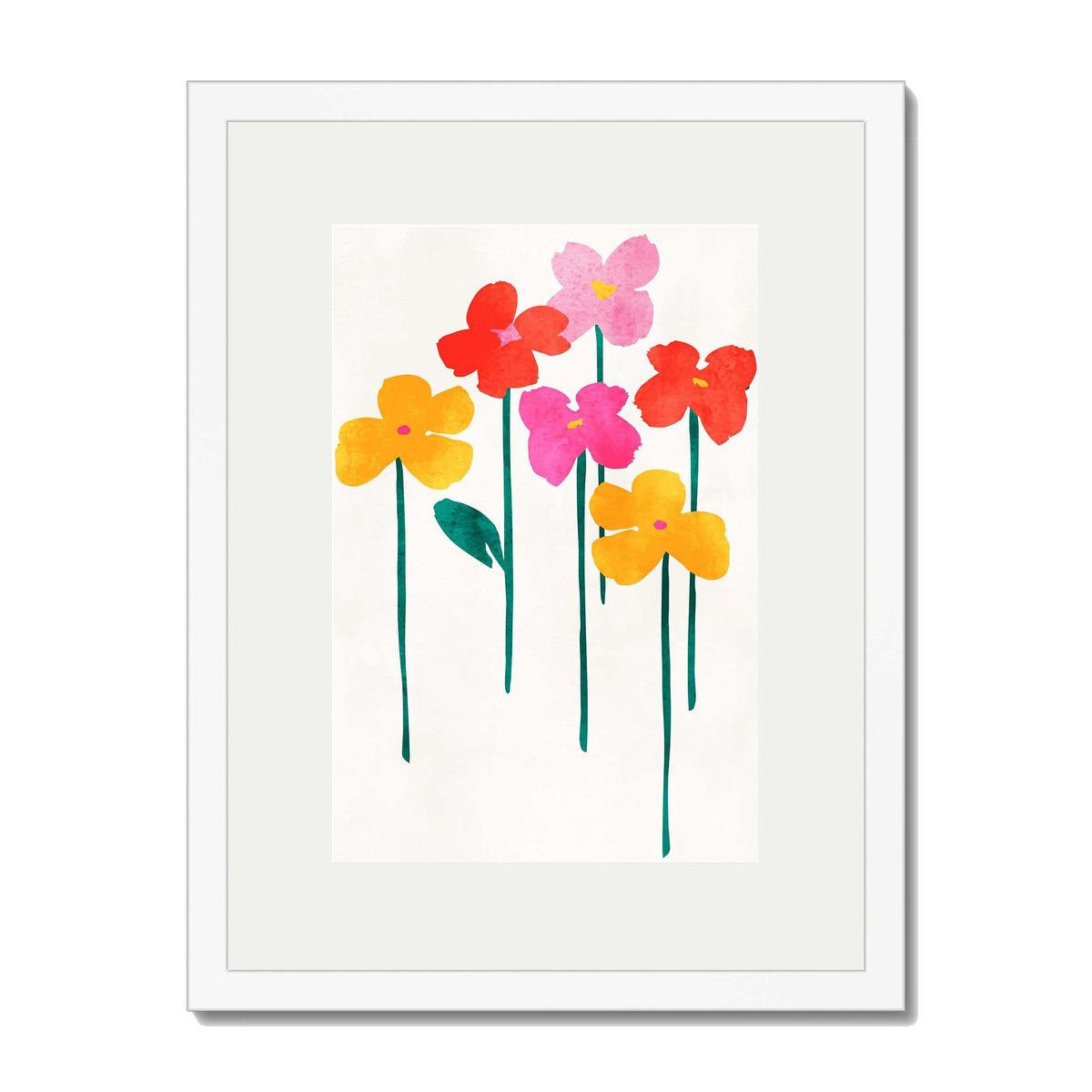 Eversley Curve Floral Wall Art Print — gallery image 59