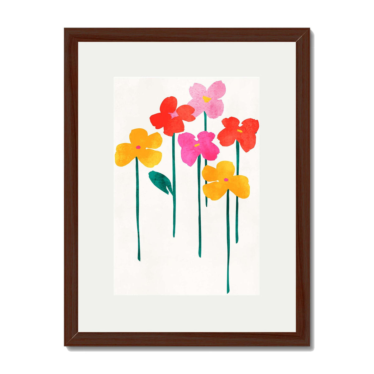 Eversley Curve Floral Wall Art Print — gallery image 28