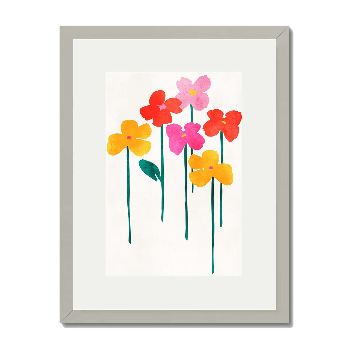 Eversley Curve Floral Wall Art Print — gallery image 45