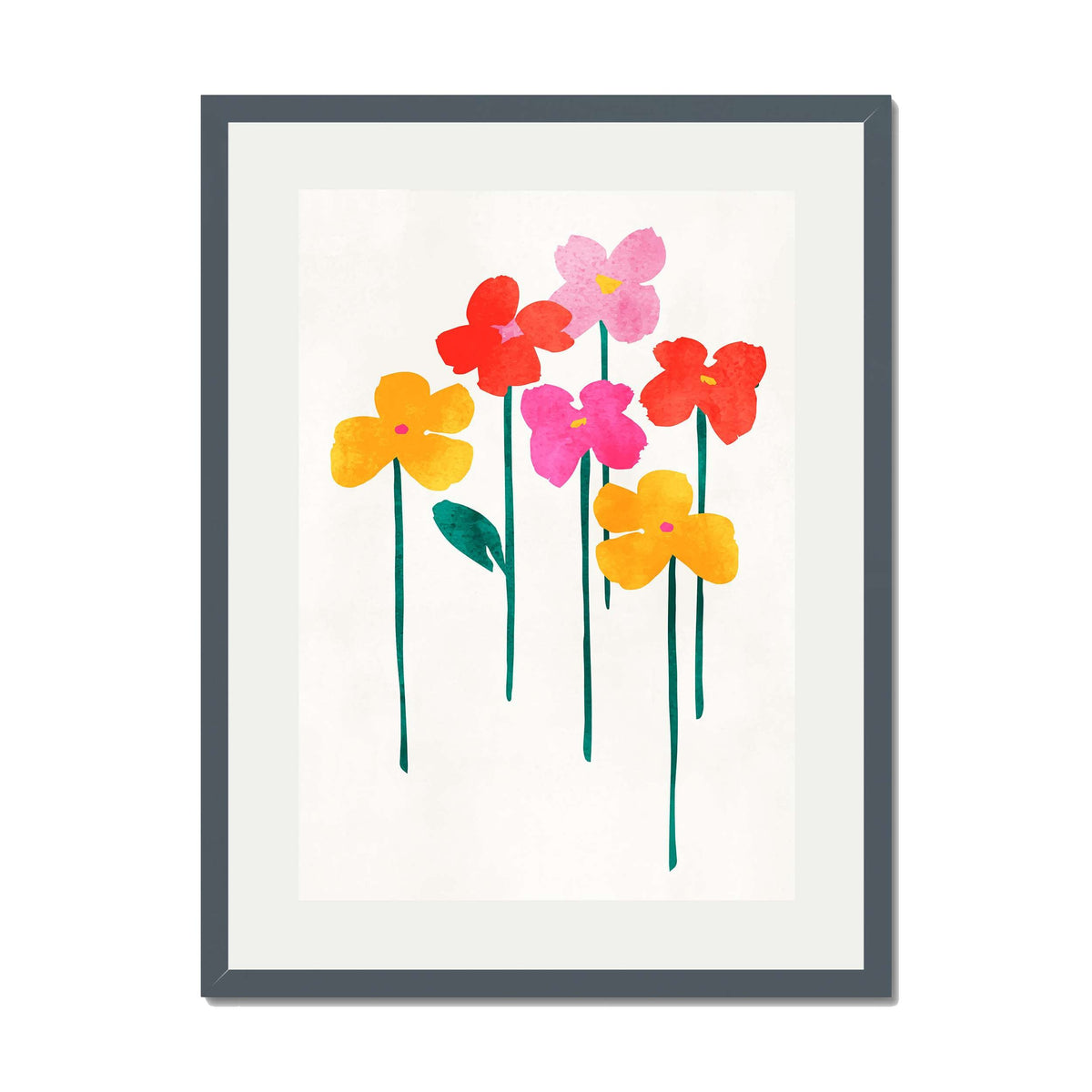 Eversley Curve Floral Wall Art Print — gallery image 36