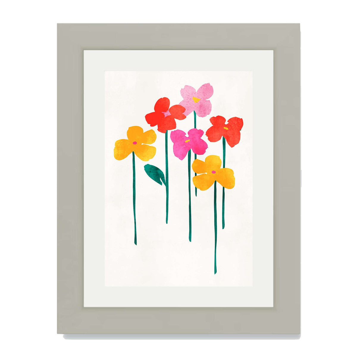 Eversley Curve Floral Wall Art Print — gallery image 26