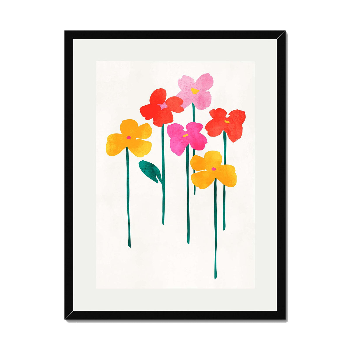 Eversley Curve Floral Wall Art Print — gallery image 66