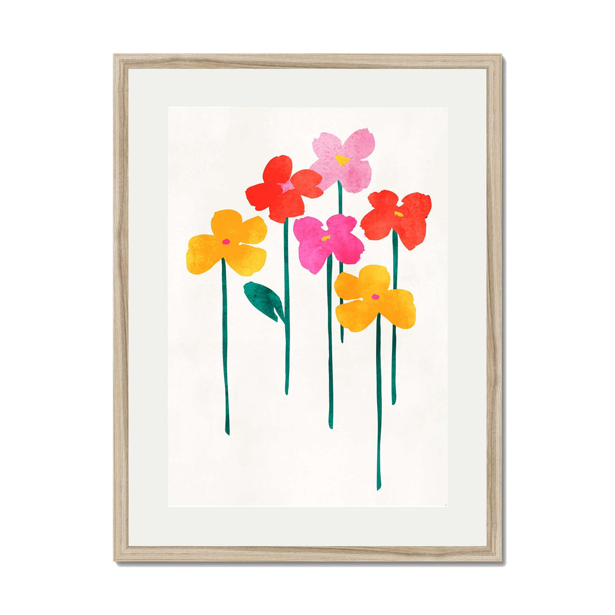 Eversley Curve Floral Wall Art Print — gallery image 51