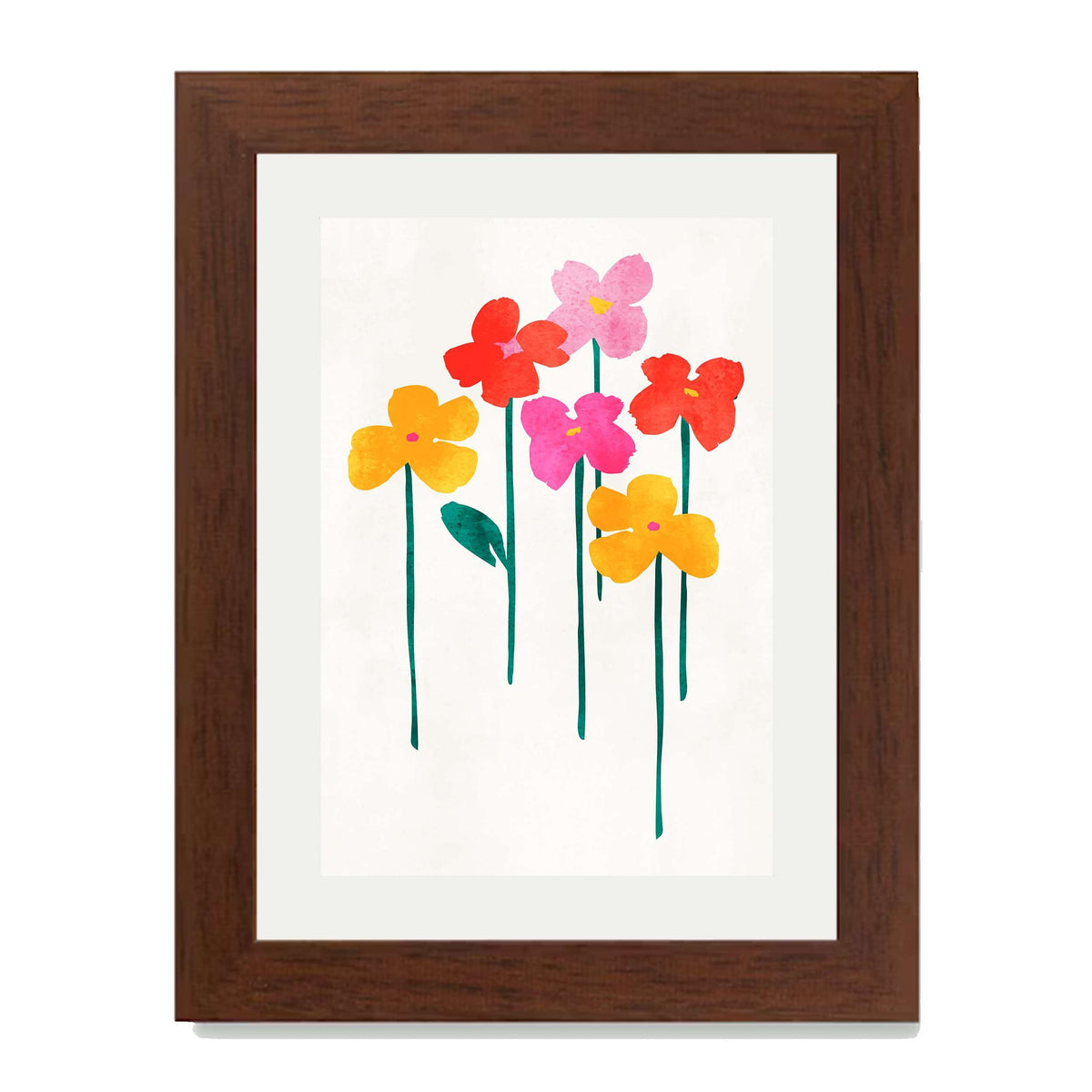 Eversley Curve Floral Wall Art Print — gallery image 31