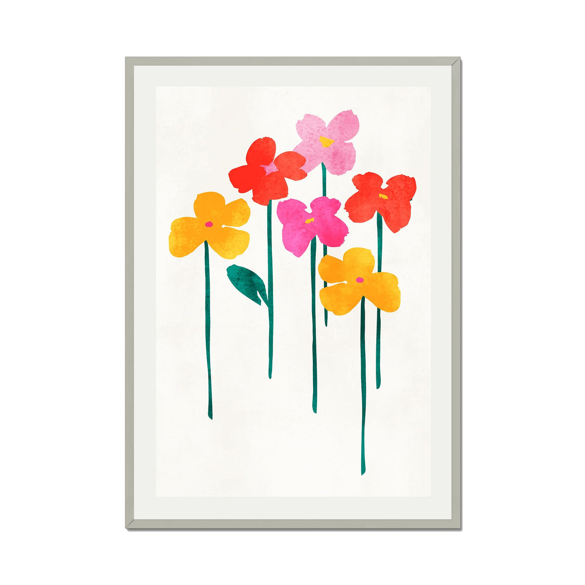 Eversley Curve Floral Wall Art Print — gallery image 48
