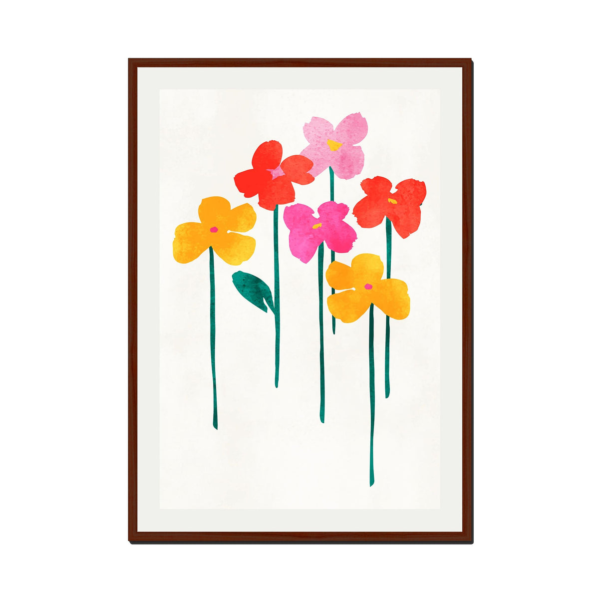 Eversley Curve Floral Wall Art Print — gallery image 33