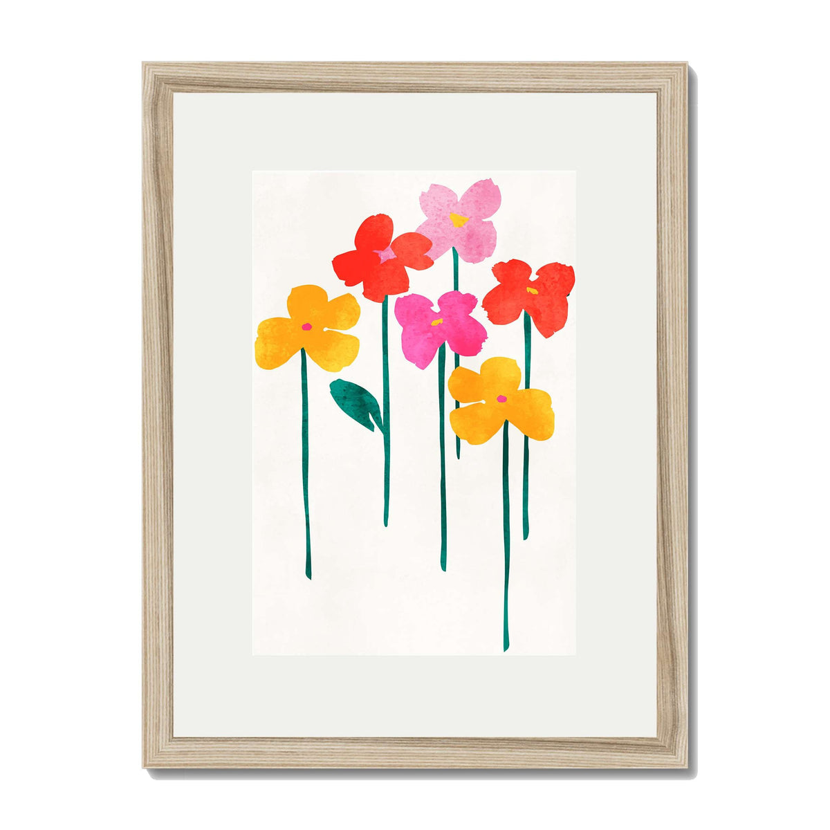 Eversley Curve Floral Wall Art Print — gallery image 50