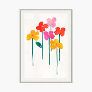 Eversley Curve Floral Wall Art Print — gallery image 1
