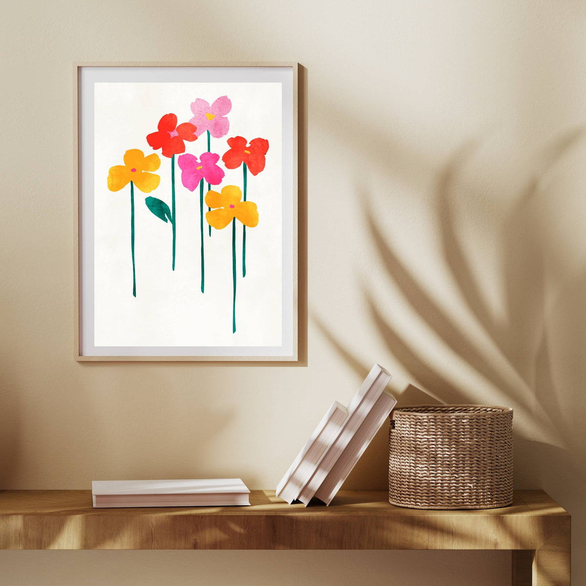 Eversley Curve Floral Wall Art Print — gallery image 17
