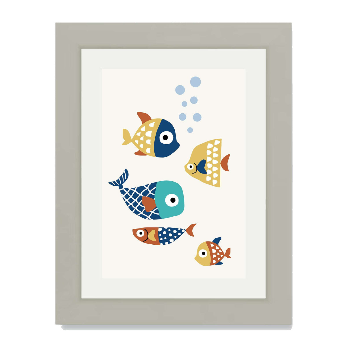 Greystone Curve Fish Wall Art Print — gallery image 28