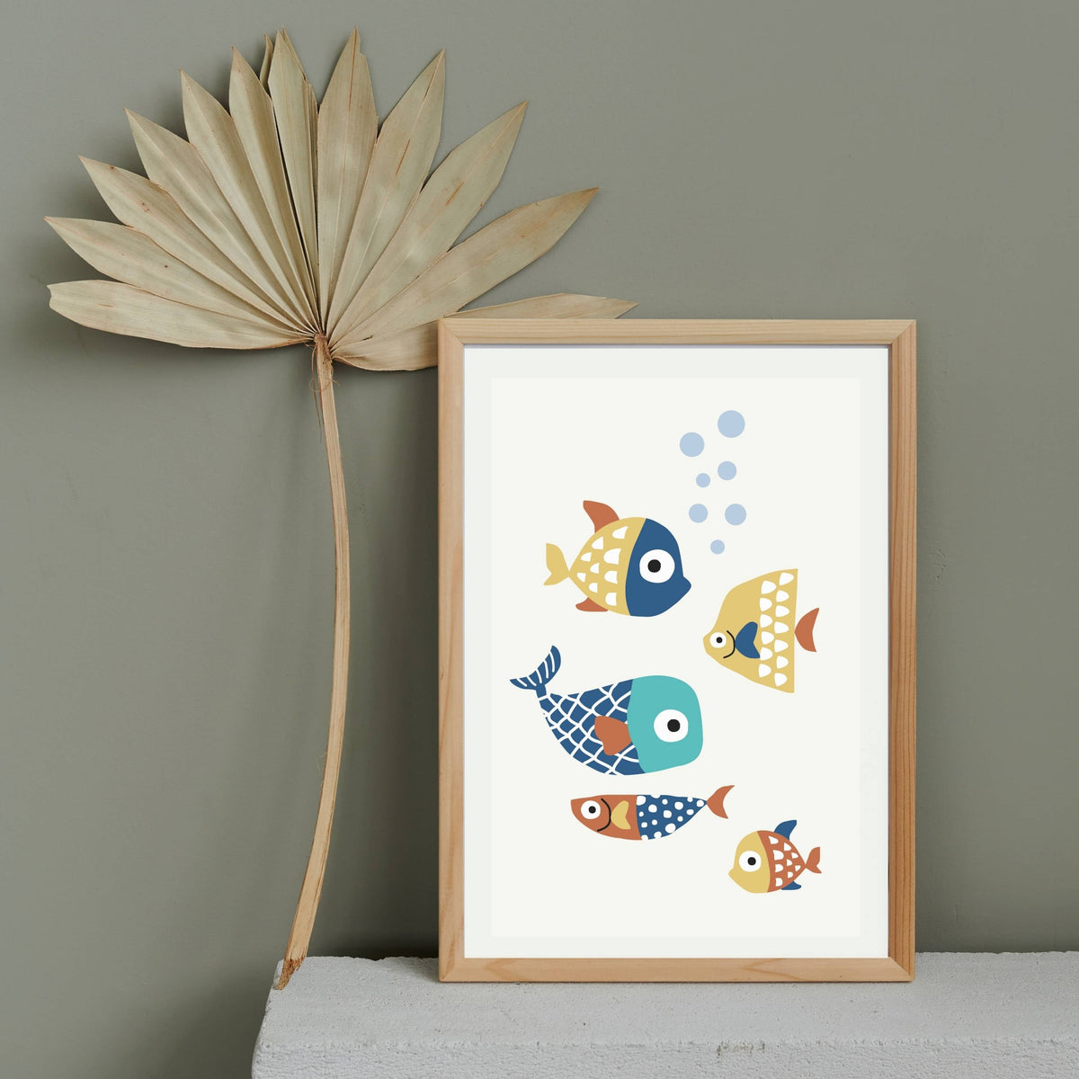 Greystone Curve Fish Wall Art Print — gallery image 10