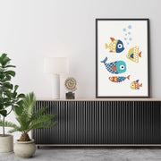 Greystone Curve Fish Wall Art Print — gallery image 6