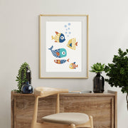 Greystone Curve Fish Wall Art Print — gallery image 15