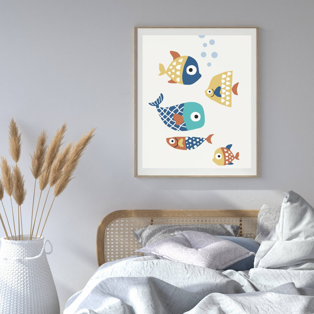 Greystone Curve Fish Wall Art Print — gallery image 16