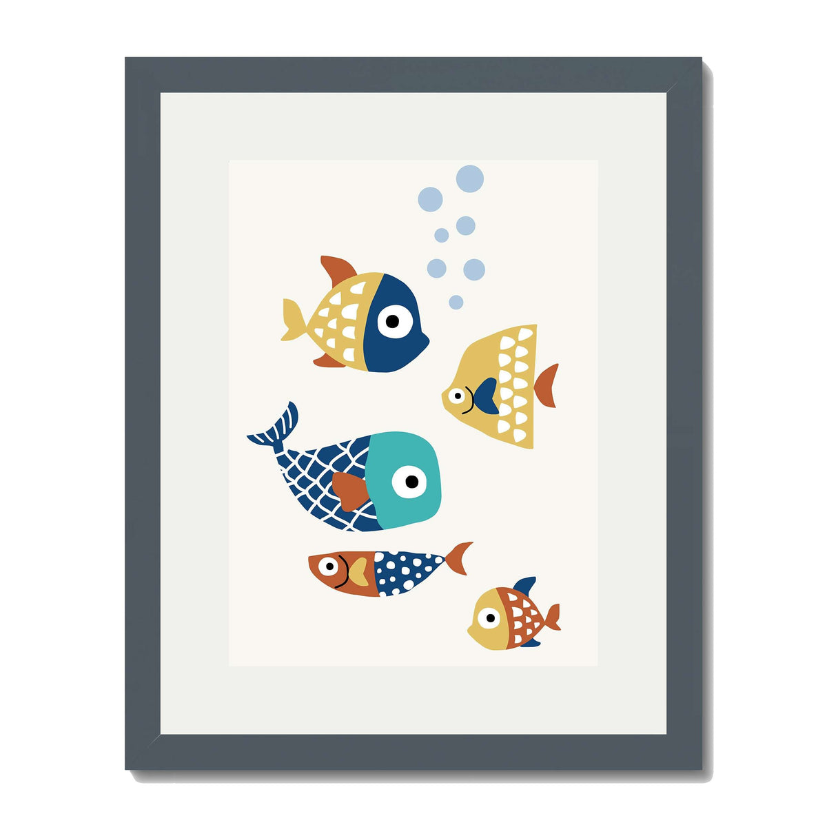 Greystone Curve Fish Wall Art Print — gallery image 24