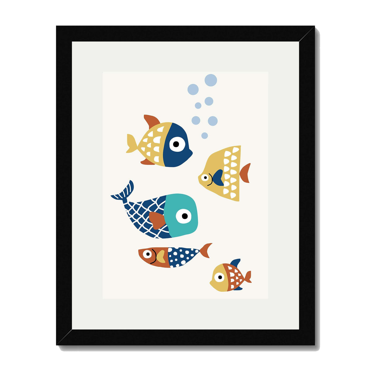 Greystone Curve Fish Wall Art Print — gallery image 20