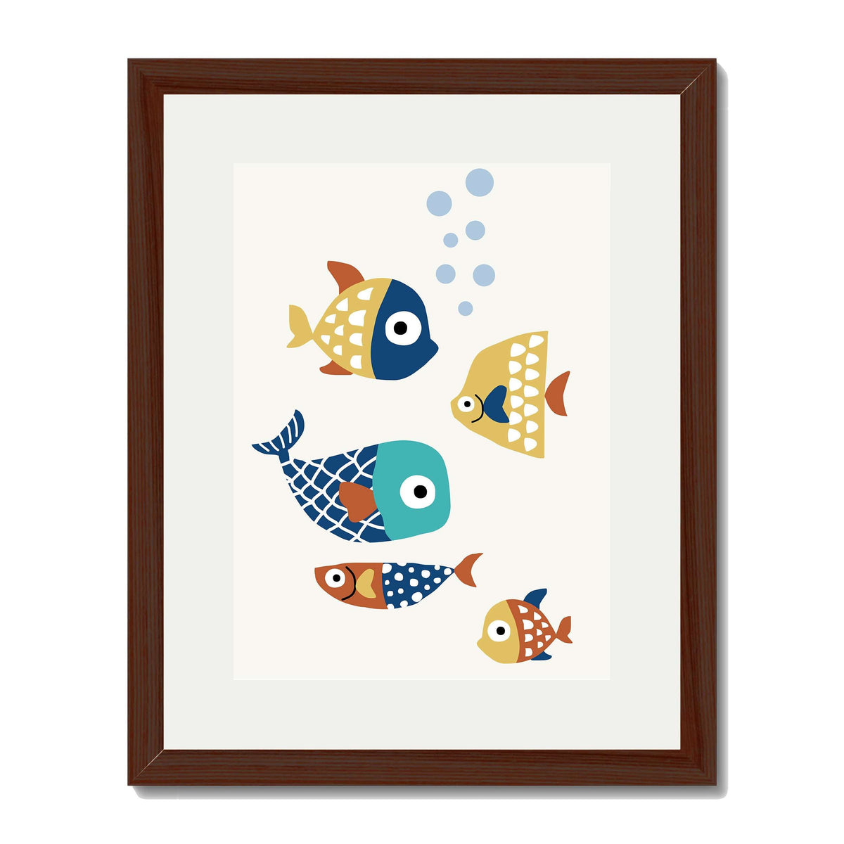 Greystone Curve Fish Wall Art Print — gallery image 23