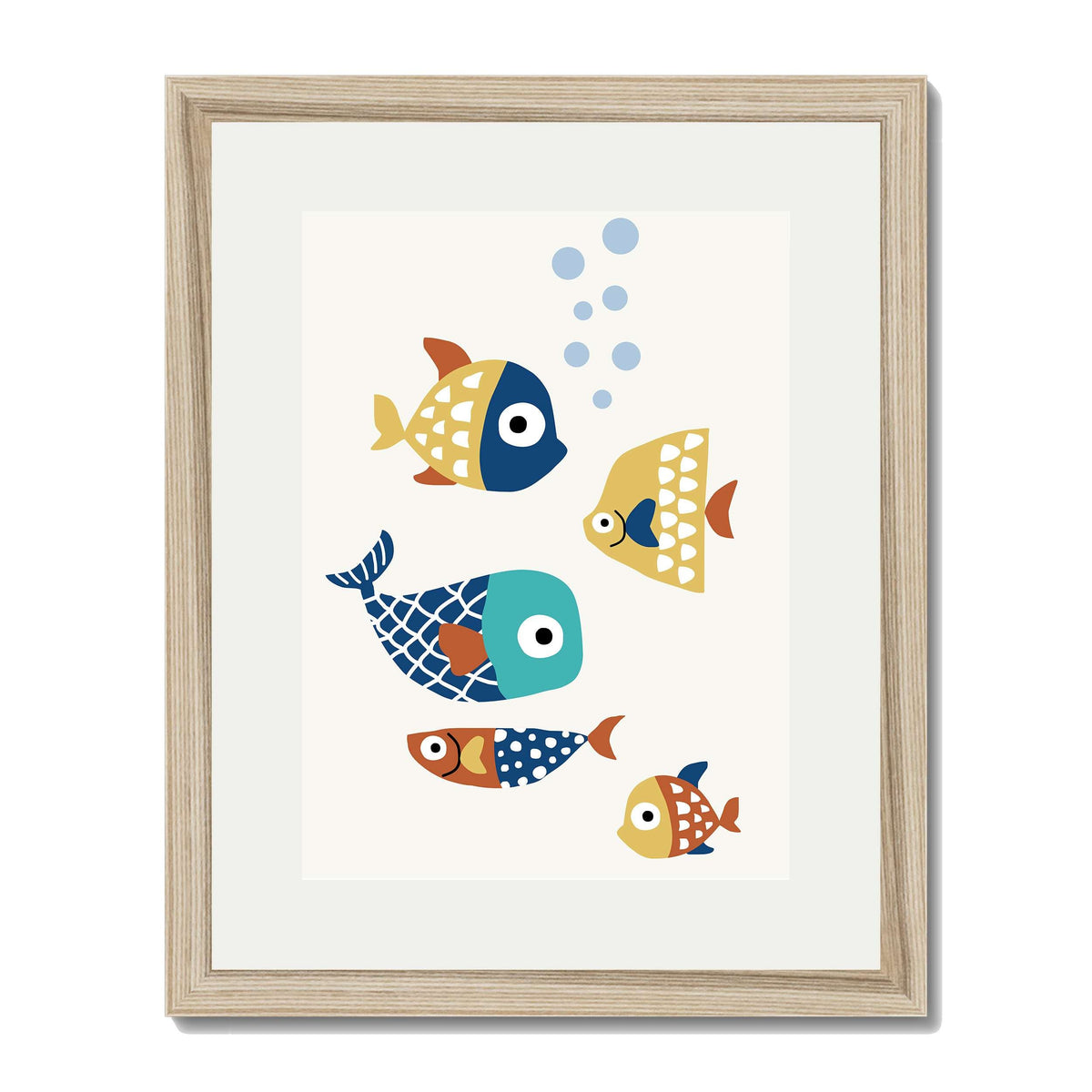 Greystone Curve Fish Wall Art Print — gallery image 30