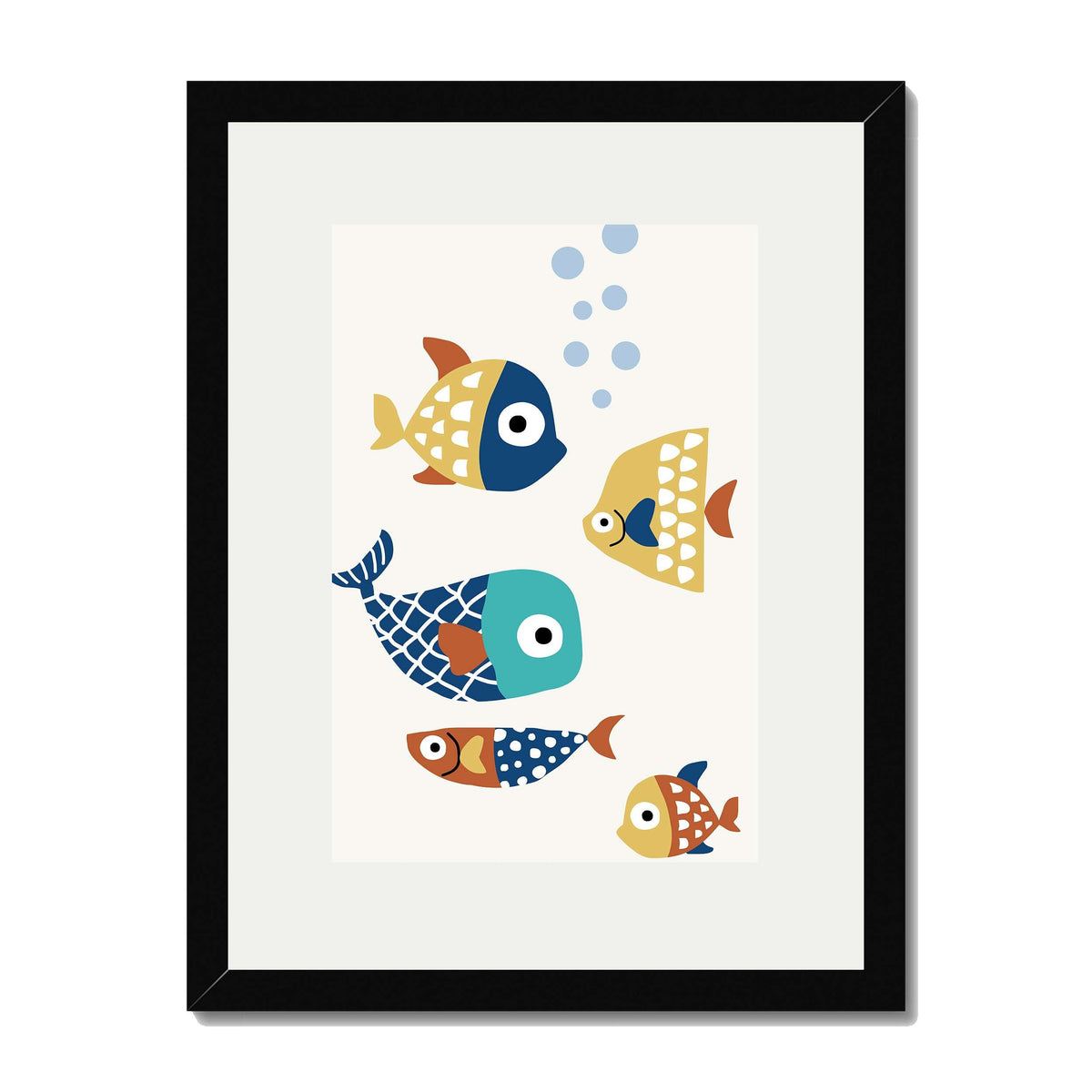 Greystone Curve Fish Wall Art Print — gallery image 36