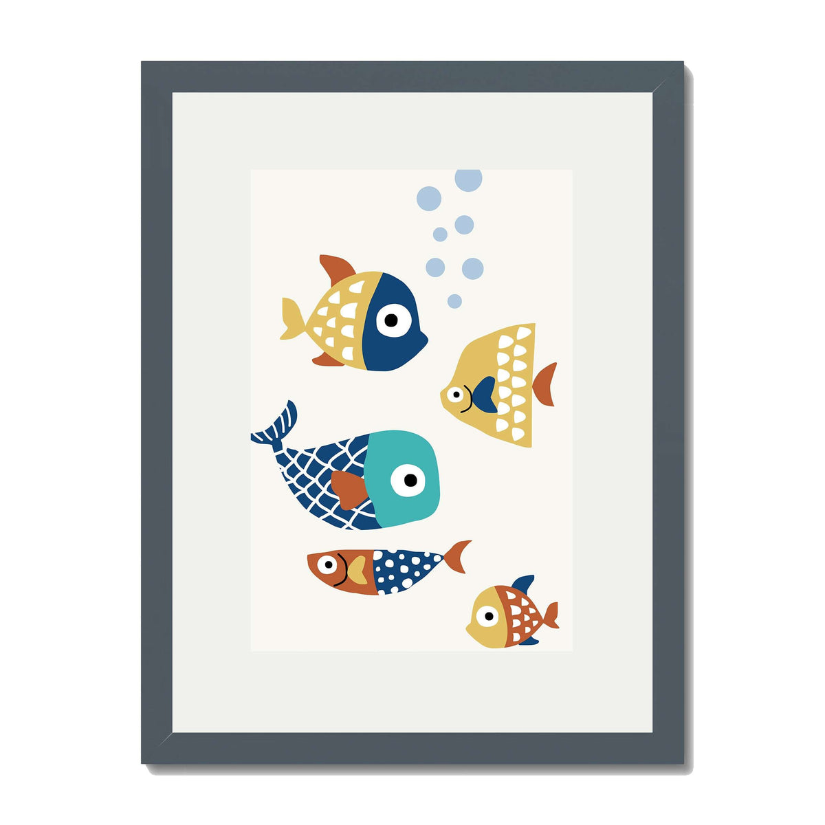 Greystone Curve Fish Wall Art Print — gallery image 38