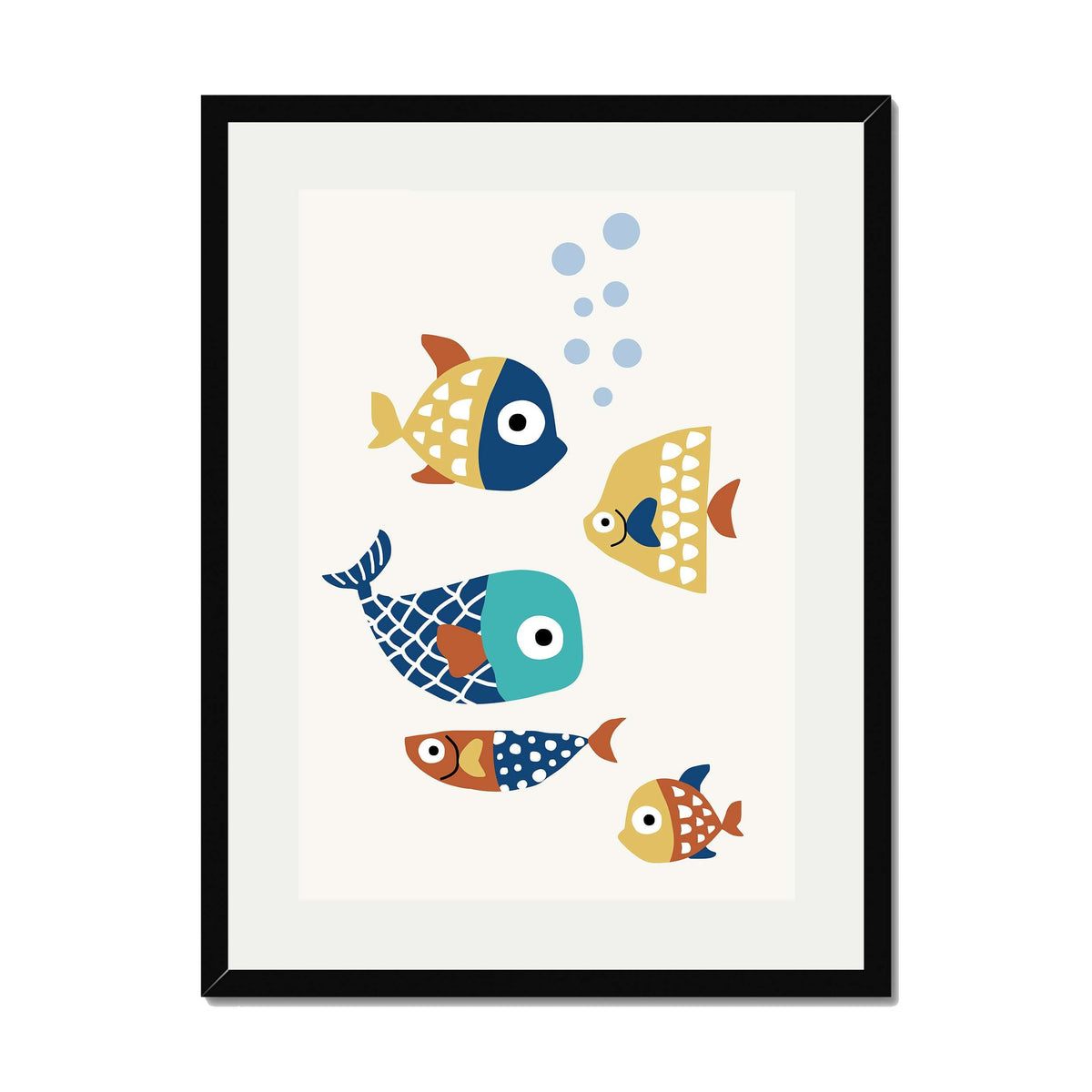Greystone Curve Fish Wall Art Print — gallery image 46