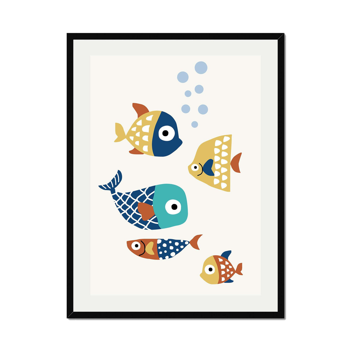 Greystone Curve Fish Wall Art Print — gallery image 59