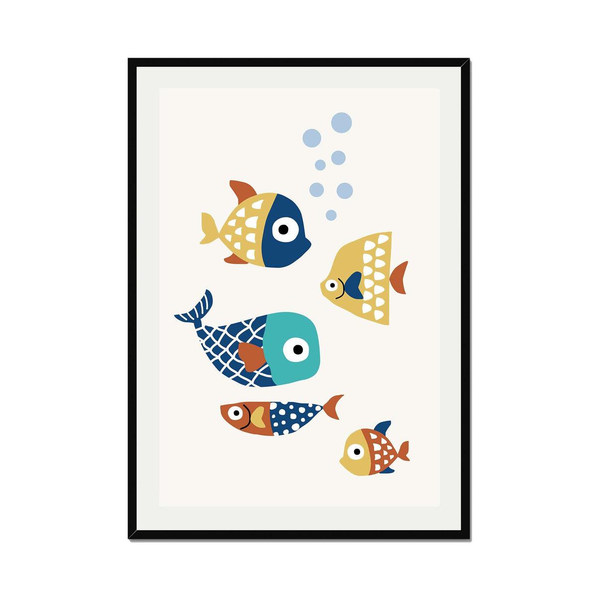 Greystone Curve Fish Wall Art Print — gallery image 60