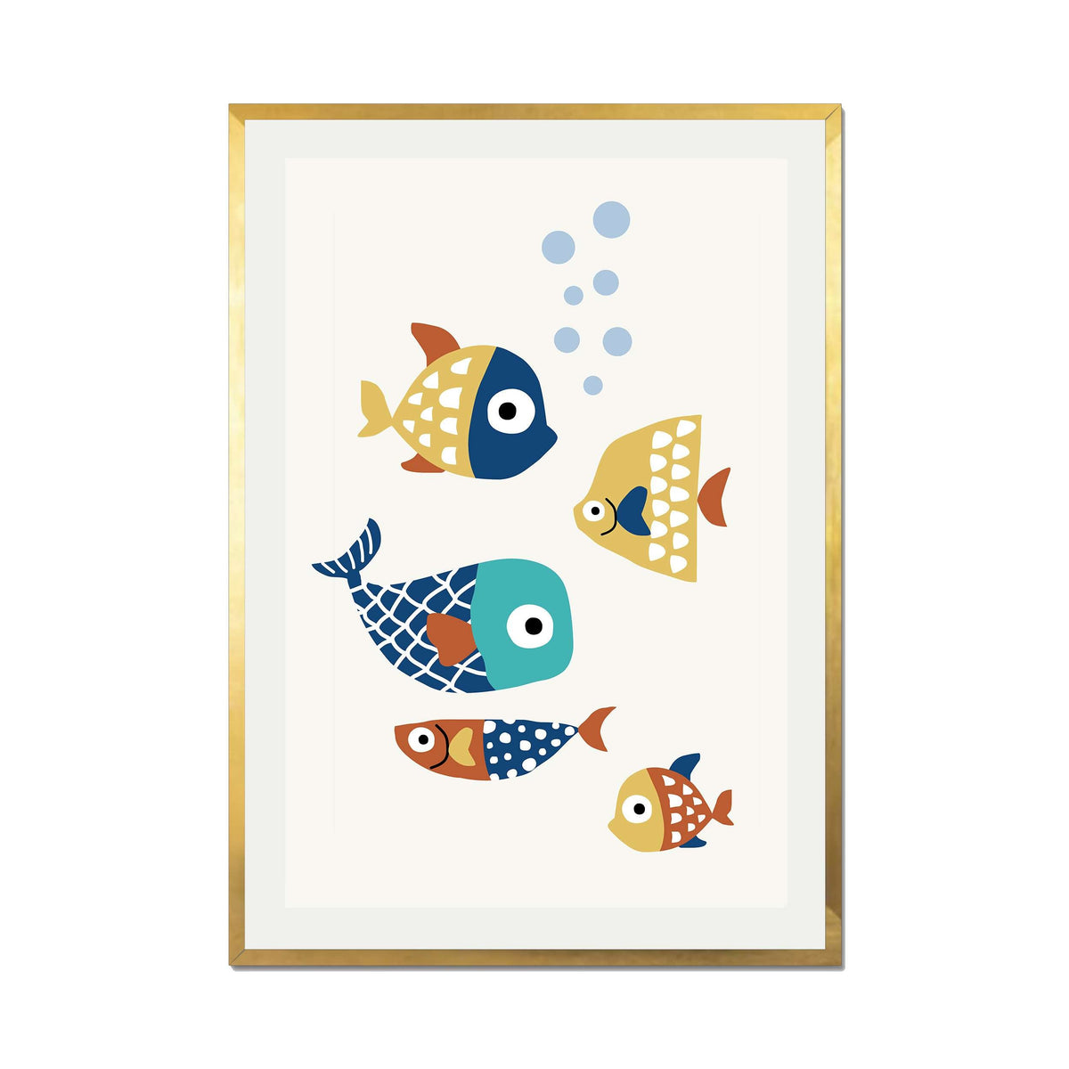 Greystone Curve Fish Wall Art Print — gallery image 62