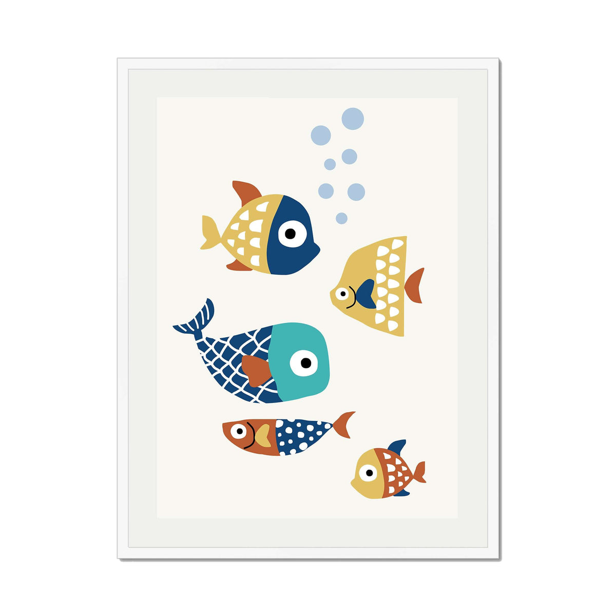 Greystone Curve Fish Wall Art Print — gallery image 67