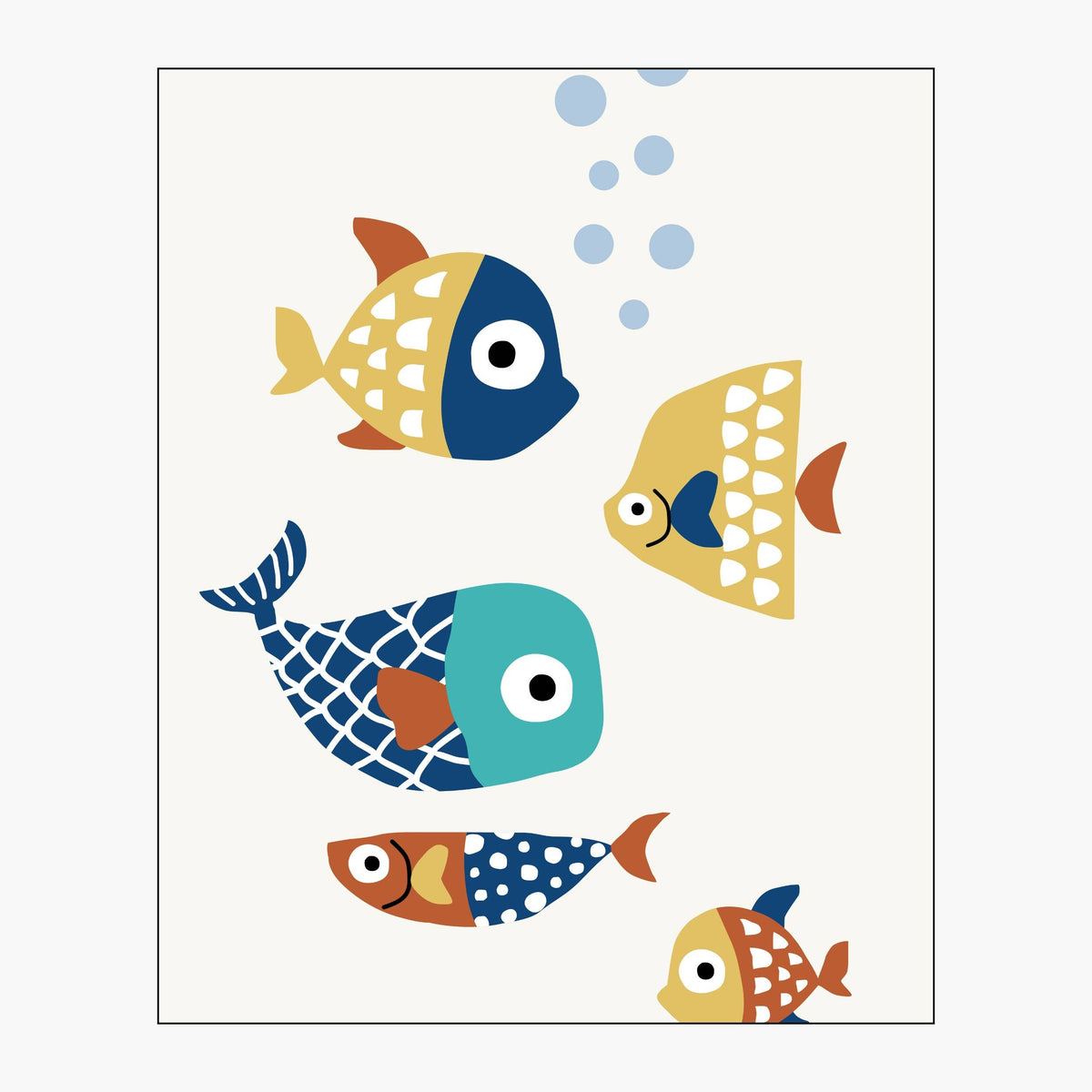 Greystone Curve Fish Wall Art Print — gallery image 68