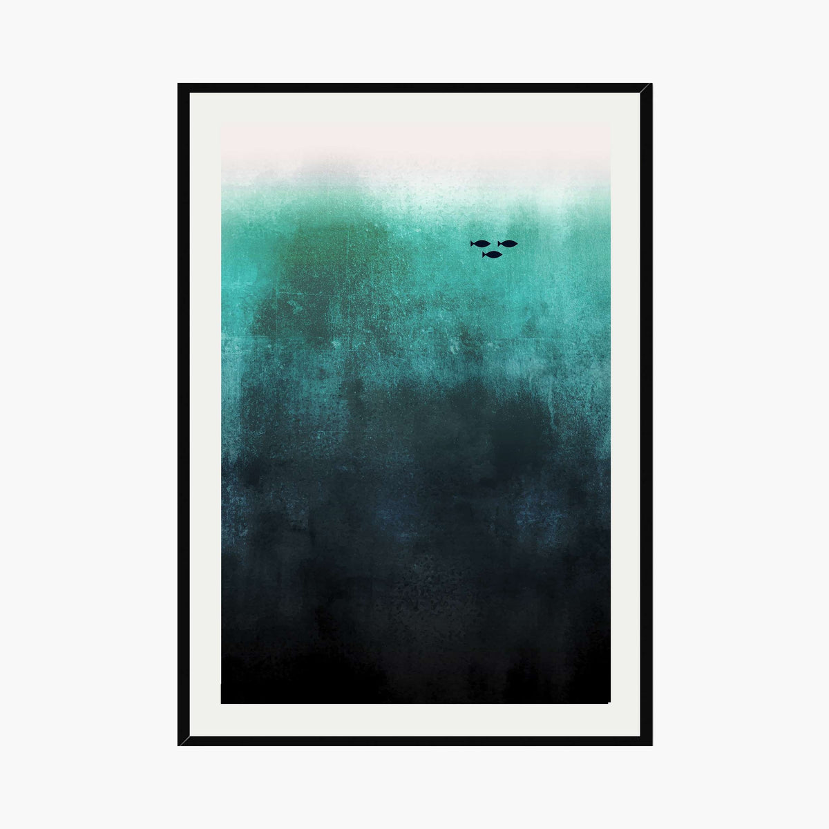 Elmsford Curve Fish Wall Art Print — gallery image 1