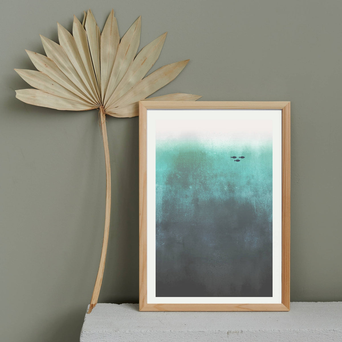 Elmsford Curve Fish Wall Art Print — gallery image 10