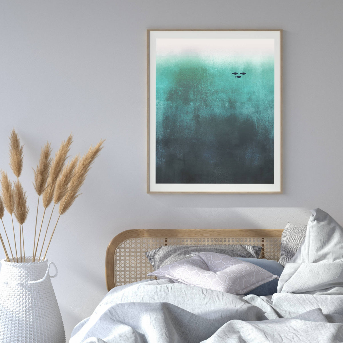 Elmsford Curve Fish Wall Art Print — gallery image 9