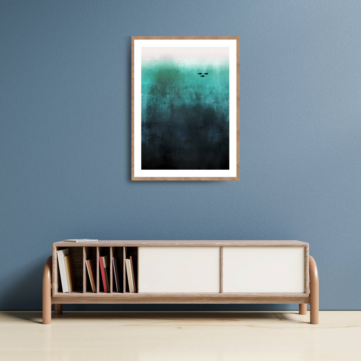 Elmsford Curve Fish Wall Art Print — gallery image 11