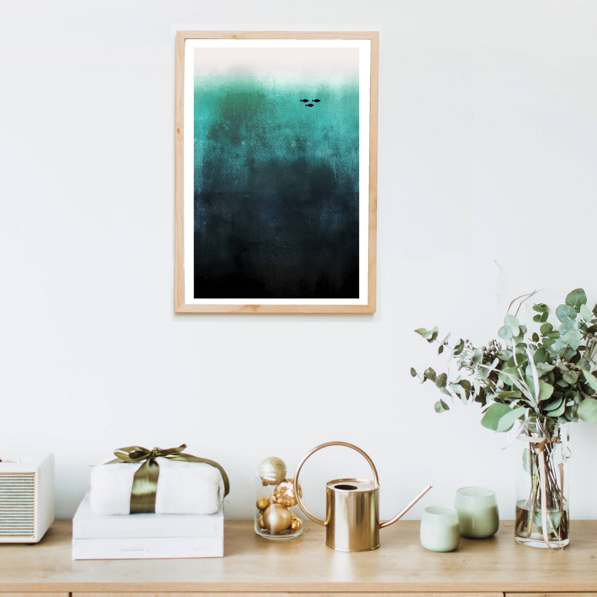 Elmsford Curve Fish Wall Art Print — gallery image 15