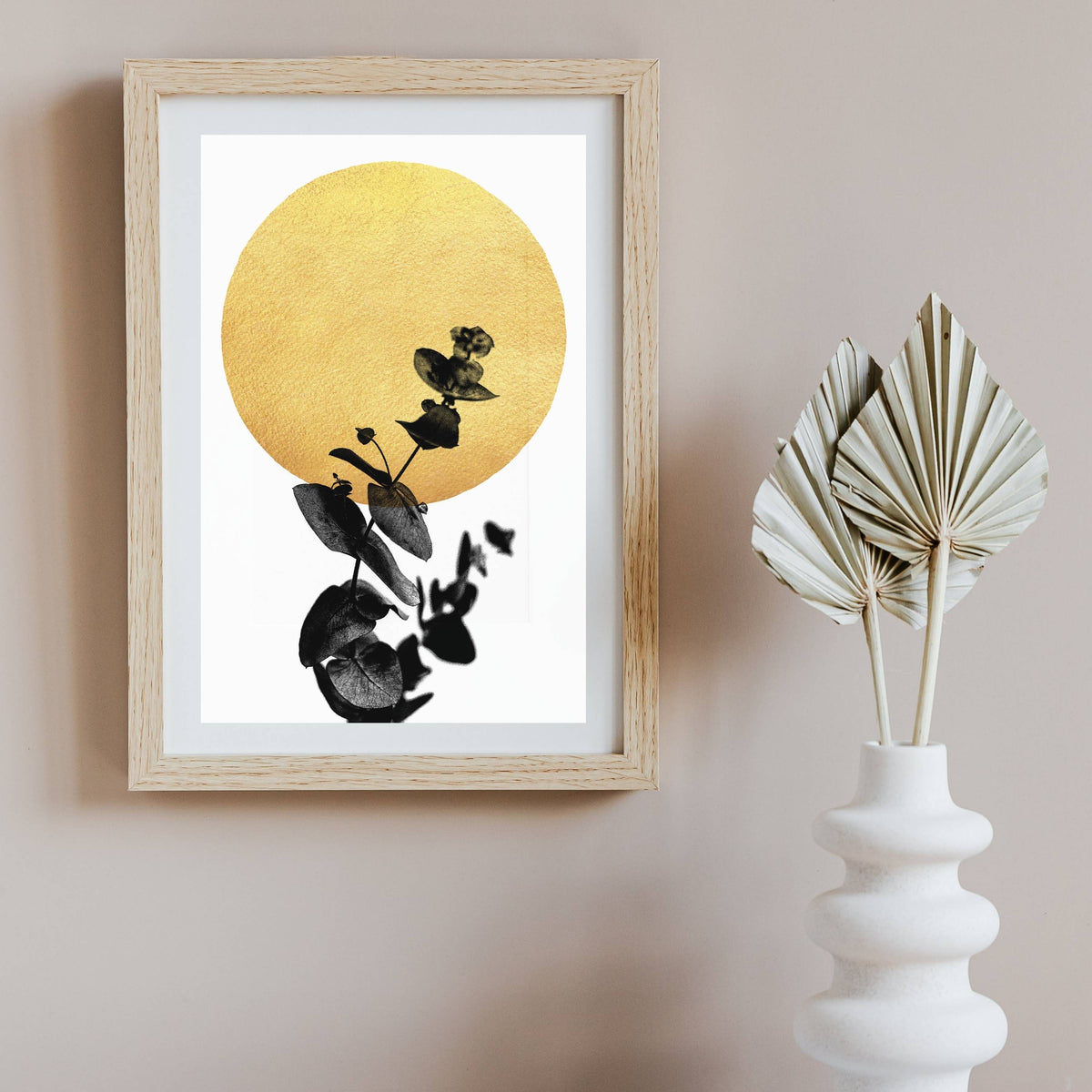 
Foxglove Curve Botanical Wall Art Print — photo 8
