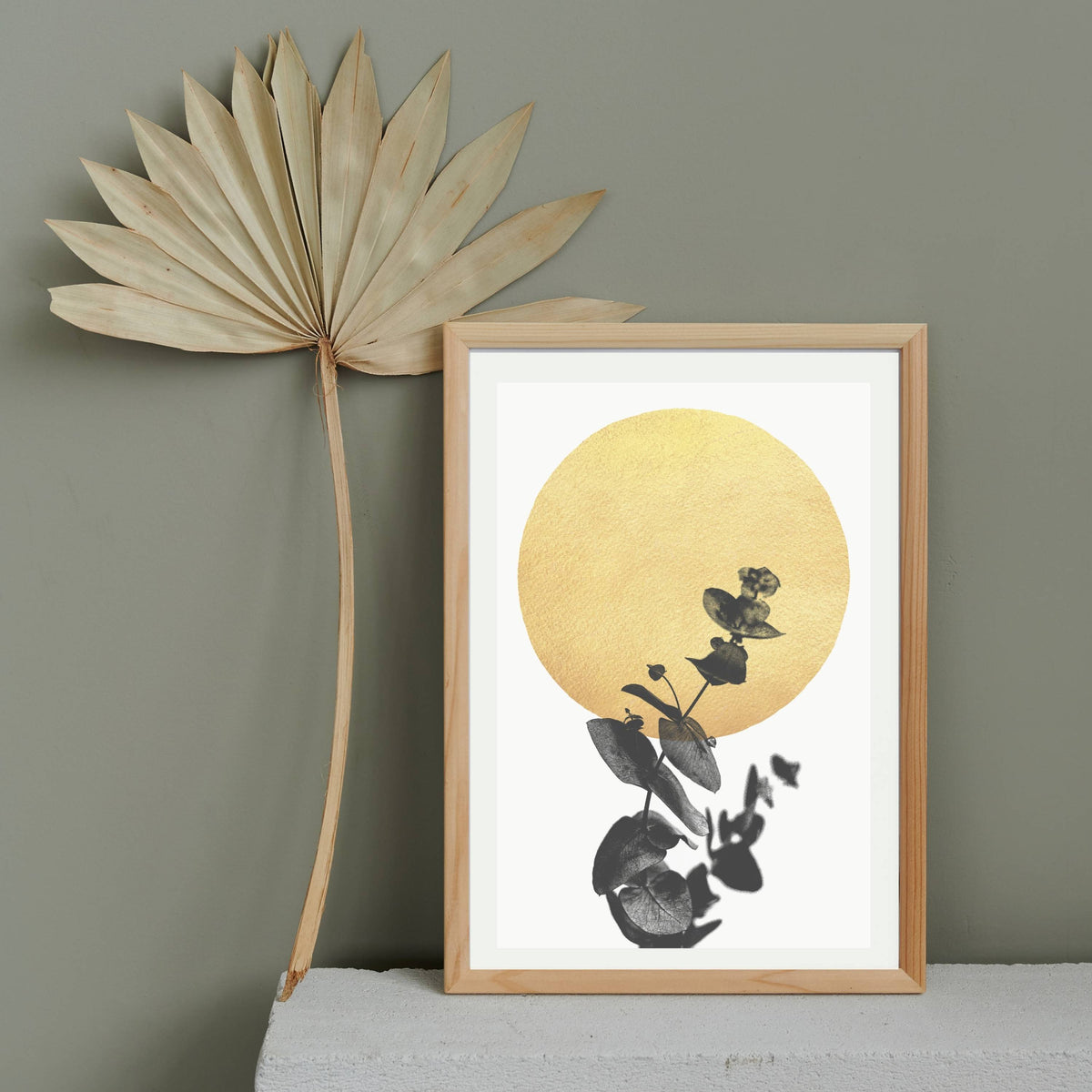 
Foxglove Curve Botanical Wall Art Print — photo 15