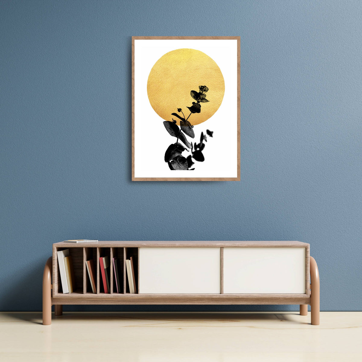 
Foxglove Curve Botanical Wall Art Print — photo 5