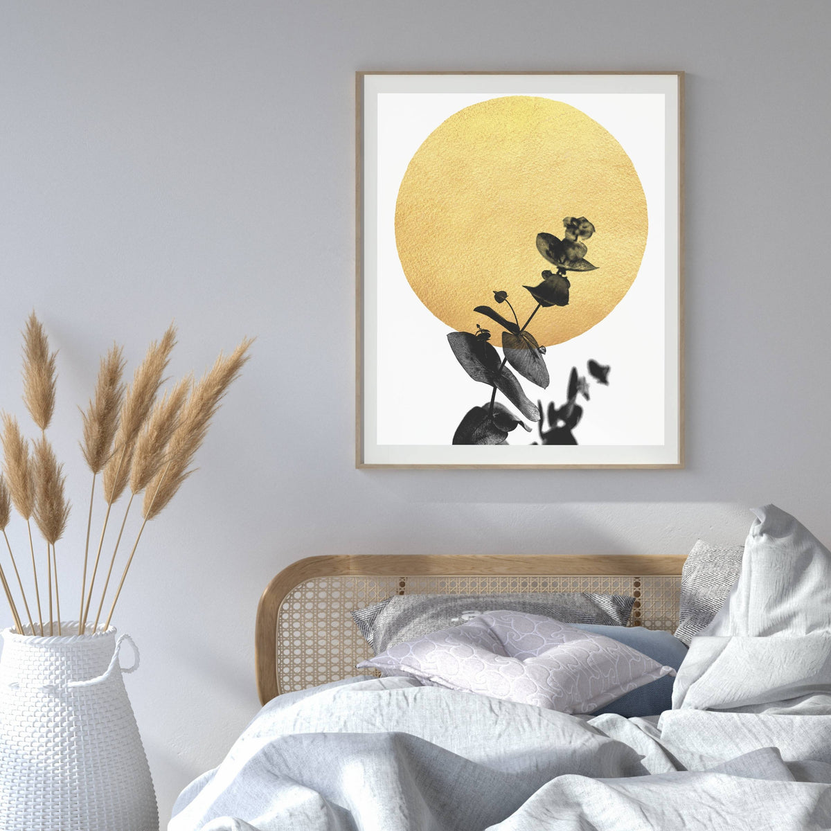 
Foxglove Curve Botanical Wall Art Print — photo 12