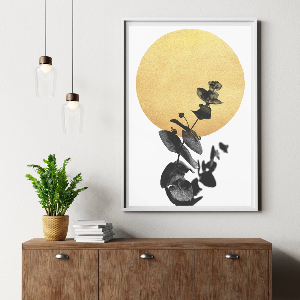 
Foxglove Curve Botanical Wall Art Print — photo 4
